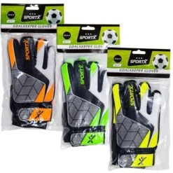 SportX Keeperhandschoenen Maat 6 Div Kleuren