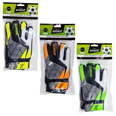 SportX Keeperhandschoenen Maat 5 Div Kleuren - Afbeelding 2