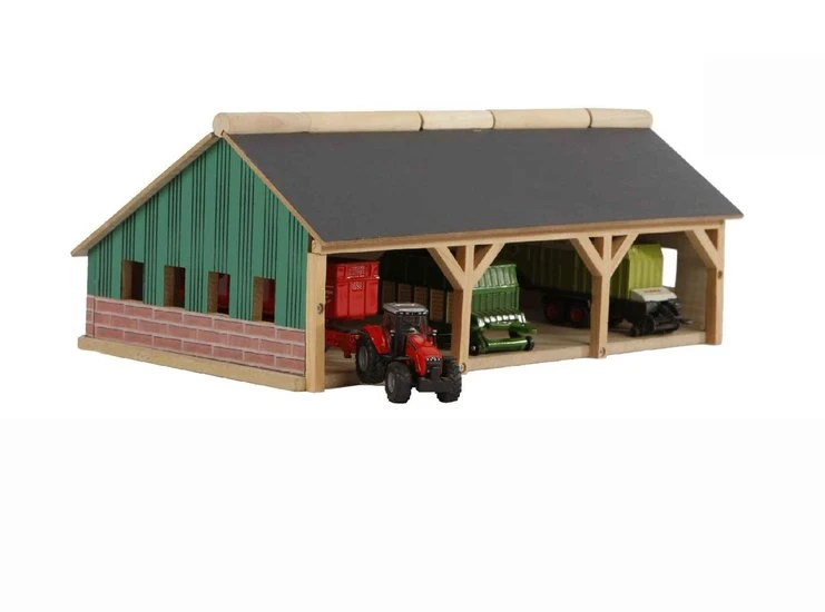 Tractorloods 4 Voertuigen Kidsglobe Schaal 1 : 50 - Afbeelding 2