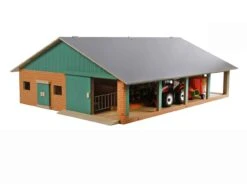 Kids-Globe Koeienstal Ligboxenstal Met Melkunit 1 : 32