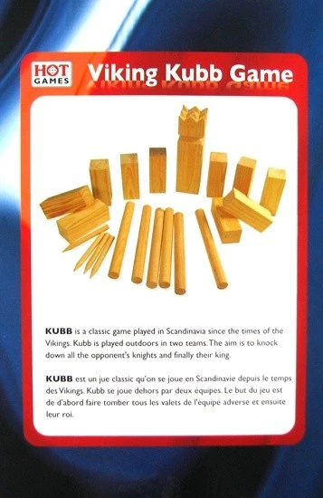 Kubb Dennenhout Viking-spel - Afbeelding 4