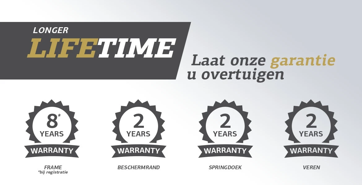 BERG Trampoline Inground Favorit 200 Grey + Safety Net Comfort - Afbeelding 7