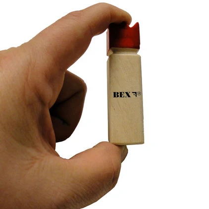 BEX Mini Kubb Original Red-King Rubberwood - Afbeelding 2