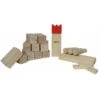 BEX Mini Kubb Original Red-King Rubberwood