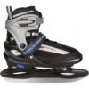 Verstelbare Junior Ijshockey Schaatsen Nijdam 3172 Maat 34-37