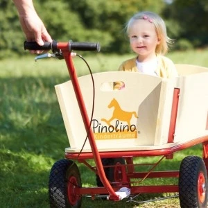 Pinolino Bolderwagen Hout Met Rem - Afbeelding 4