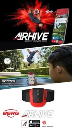 BERG AirHive Trampoline JumpTracker