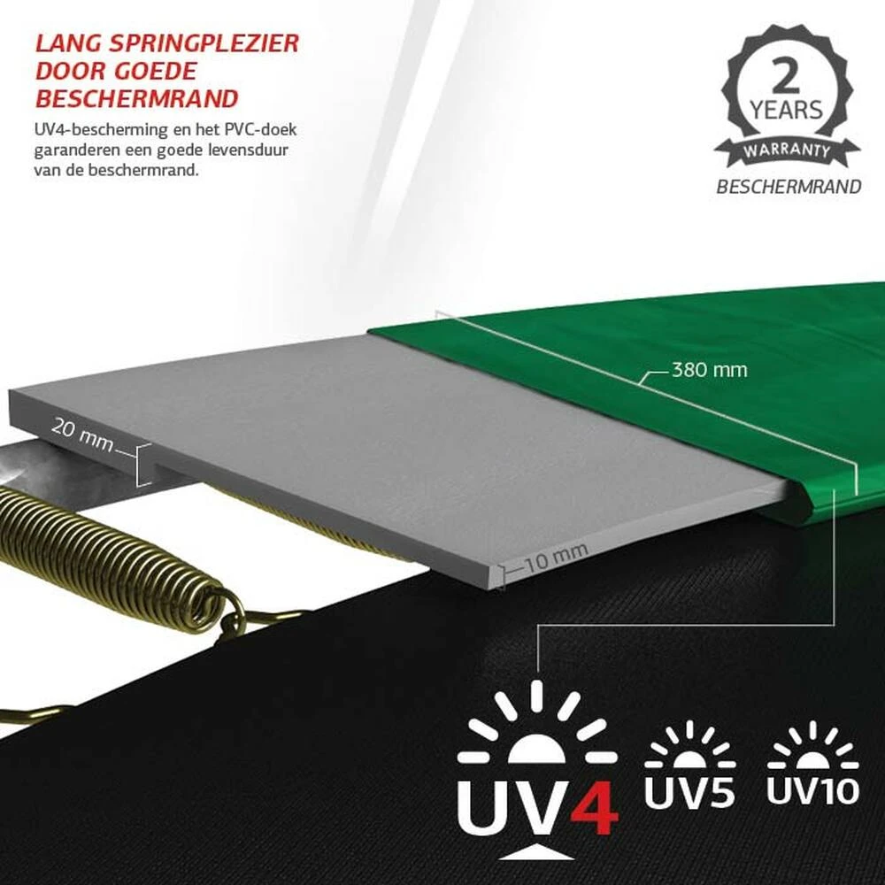 BERG Trampoline Inground Favorit 380 Black SPORTS - Afbeelding 2