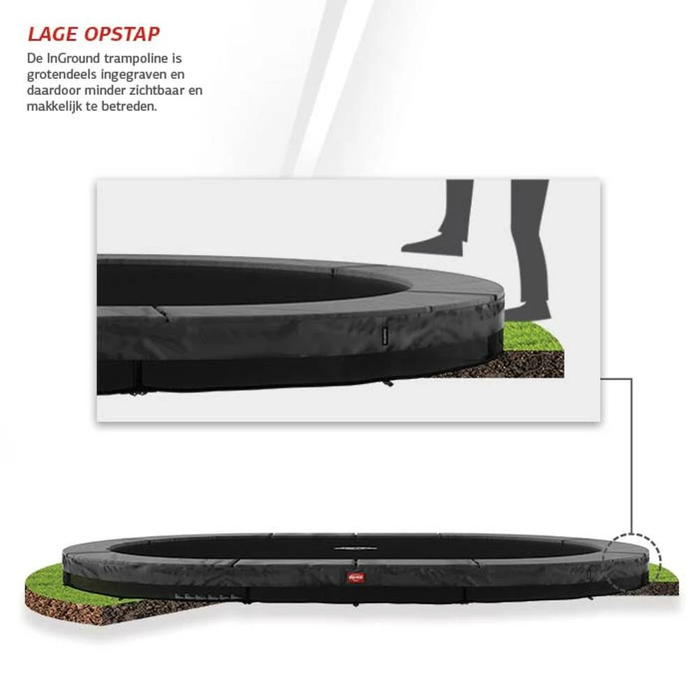 BERG Trampoline Inground Grand Champion 350 Grey SPORTS - Afbeelding 7