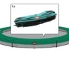 BERG Trampoline Randkussen Champion Inground Groen Div Afmetingen In Afmetingen Trampoline (cm.) 470 X 310