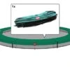 BERG Randkussen Trampoline Favorit Inground Groen Div Afm In Afmetingen Trampoline (cm.) 330