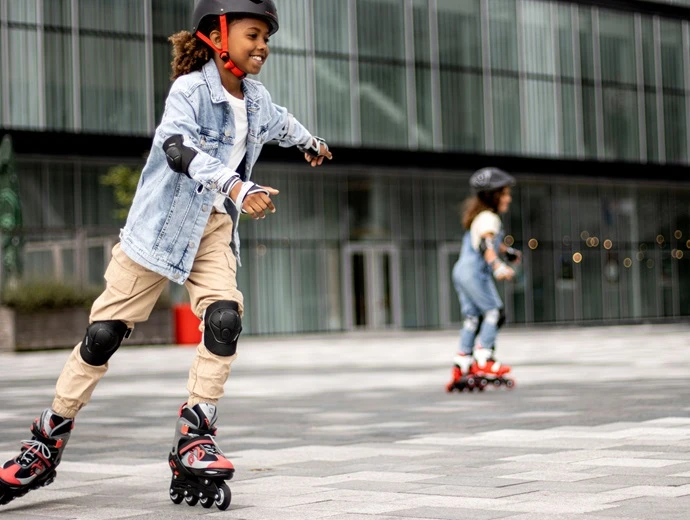 Verstelbare Inline Skates / Schaatsen Nijdam Red Raider Combo Mt. 33-36 - Afbeelding 9