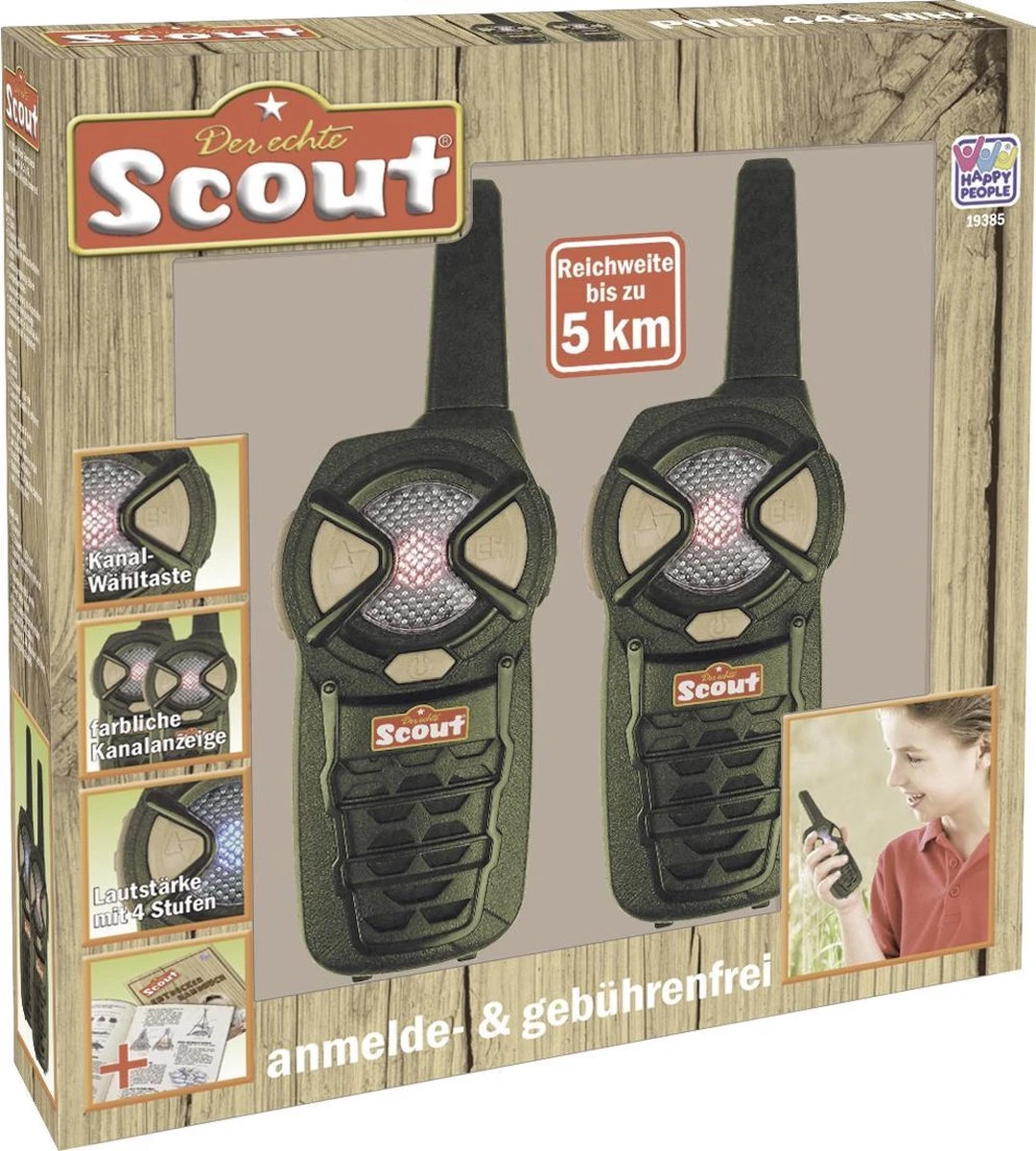 Scout 19385 Walkie Talkie Scouting Outdoor - Afbeelding 3