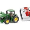 Siku Control 6777 Tractor John-Deere 7R Met Voorlader+Module