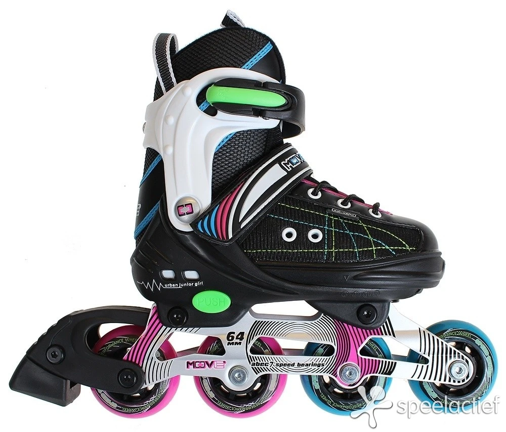 Verstelbare Inline Skate Move Junior Urban Girl - Afbeelding 2