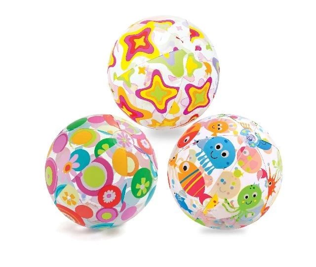Strandbal Levendige Print – Intex Lively Print Beach Ball - Afbeelding 2