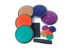 Gonge 2118 Tactile Discs II Tastset 5-delig Therapie Speelgoed