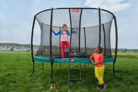 BERG Trampoline Regular Champion 330 Green + Safety Net Deluxe - Afbeelding 9