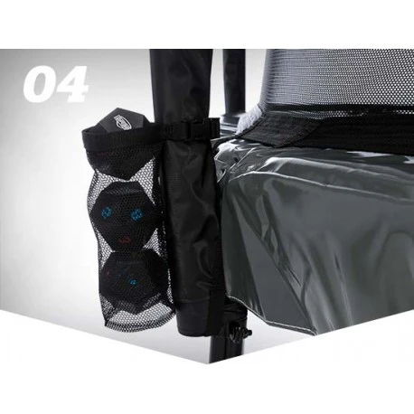 BERG Trampoline Regular Elite 430 Grey Levels + Safety Net Deluxe - Afbeelding 10