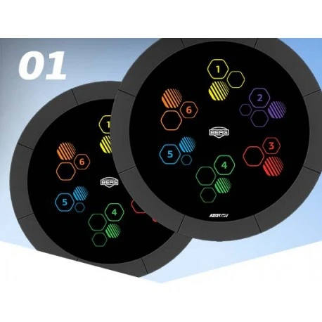 BERG Trampoline Regular Elite 430 Grey Levels + Safety Net Deluxe - Afbeelding 8