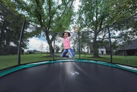 BERG Trampoline Regular Elite 330 Green + Safety Net Deluxe - Afbeelding 8