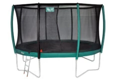 ETAN Premium Gold 430 Cm. Groen + Safety Net Deluxe + Ladder