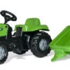 RollyKid X + Aanhanger Groen – Traptractor