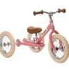 Trybike Steel Pink 2-in-1 Loopfiets Vintage Roze