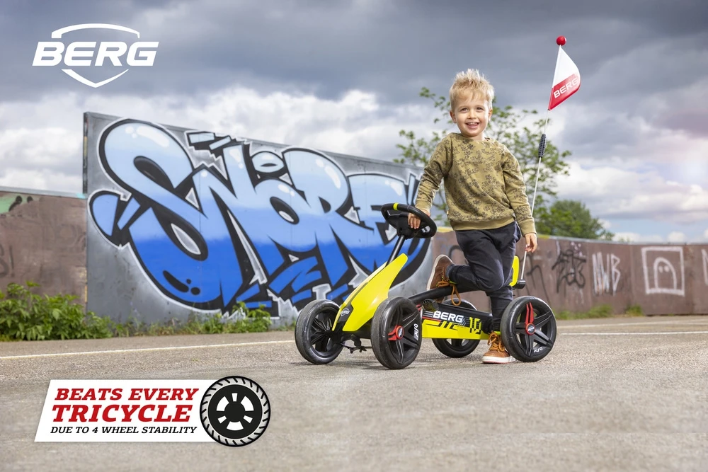 BERG Veiligheidsvlag S/M Voor BERG Buzzy Of Reppy Skelter - Afbeelding 3