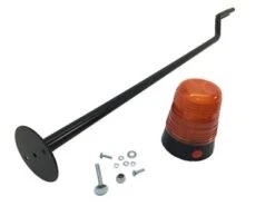 BERG Zwaailamp Op Stang Oranje (voor Grote Skelters)