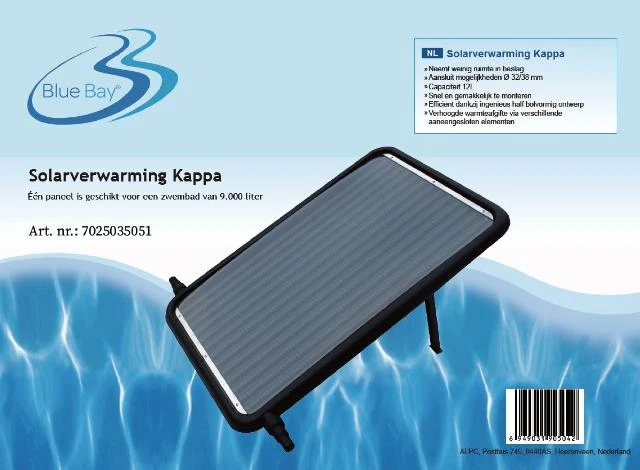 Solarpaneel Zwembadverwarming Solarverwarming BB-solar - Afbeelding 5